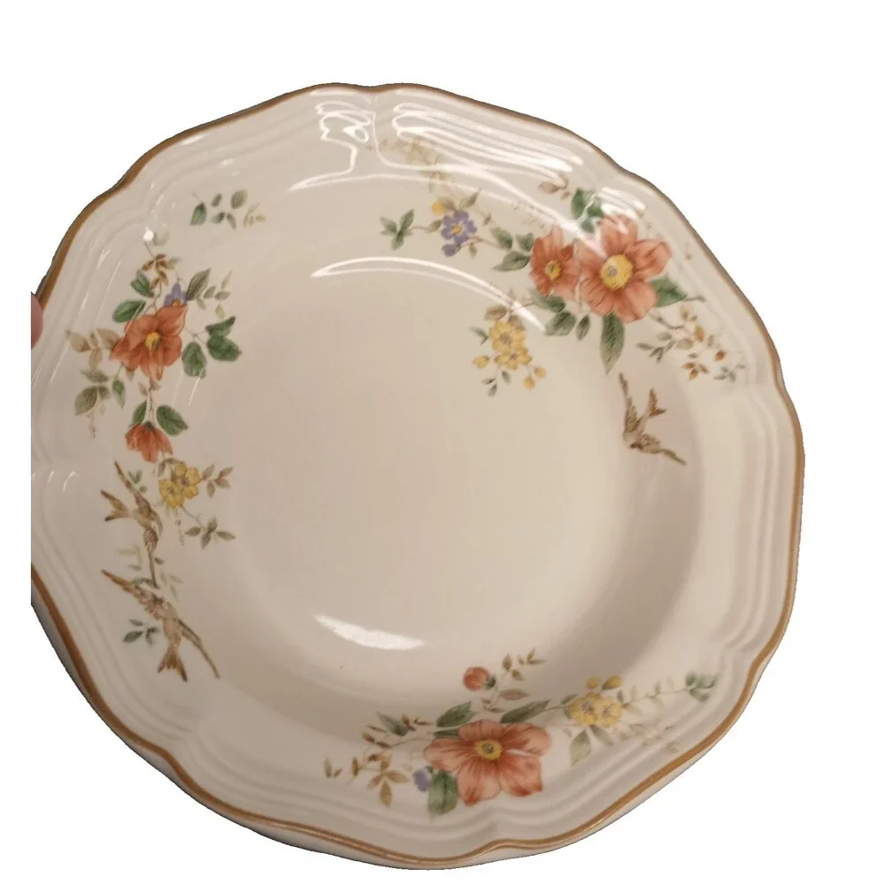 Mikasa Heritage Capistrano 4 Rim Soup Bowl 8 1/2